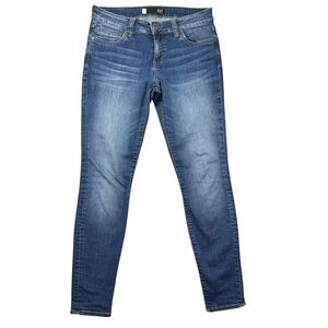 KUT From The Kloth Jeans Women’s 6 Blue Toothpick Skinny Stretch Whisker Pants